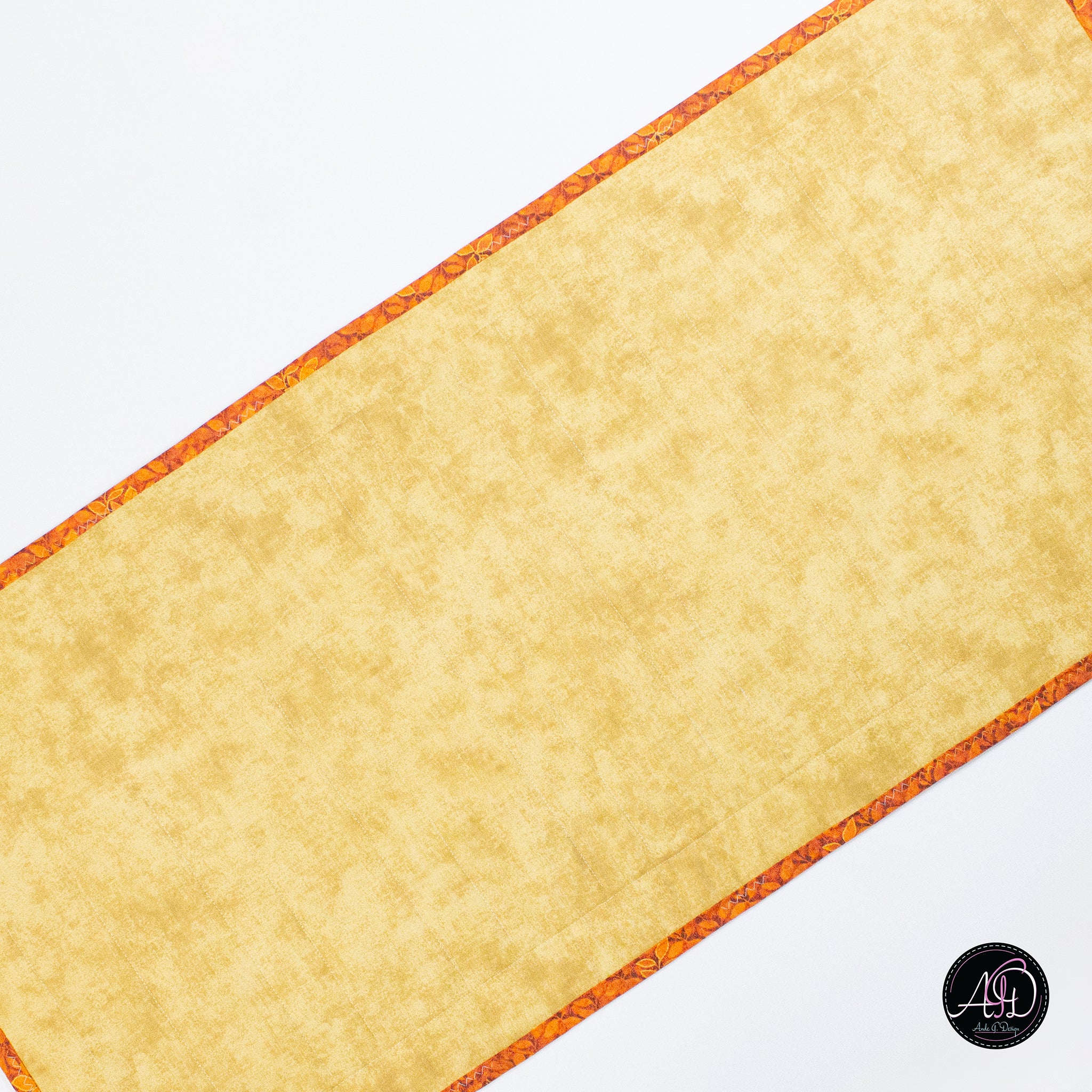 Red Barn Autumn Quilted Table Runner | Applique Table Runner