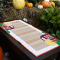 Red Barn Autumn Quilted Table Runner | Applique Table Runner
