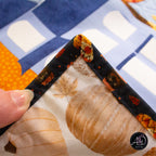 Pumpkin Patch House Quilted Wall Hanging | Applique Wall Hanging