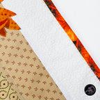 Fall Leaves Autumn Quilted Table Runner | Applique Table Runner