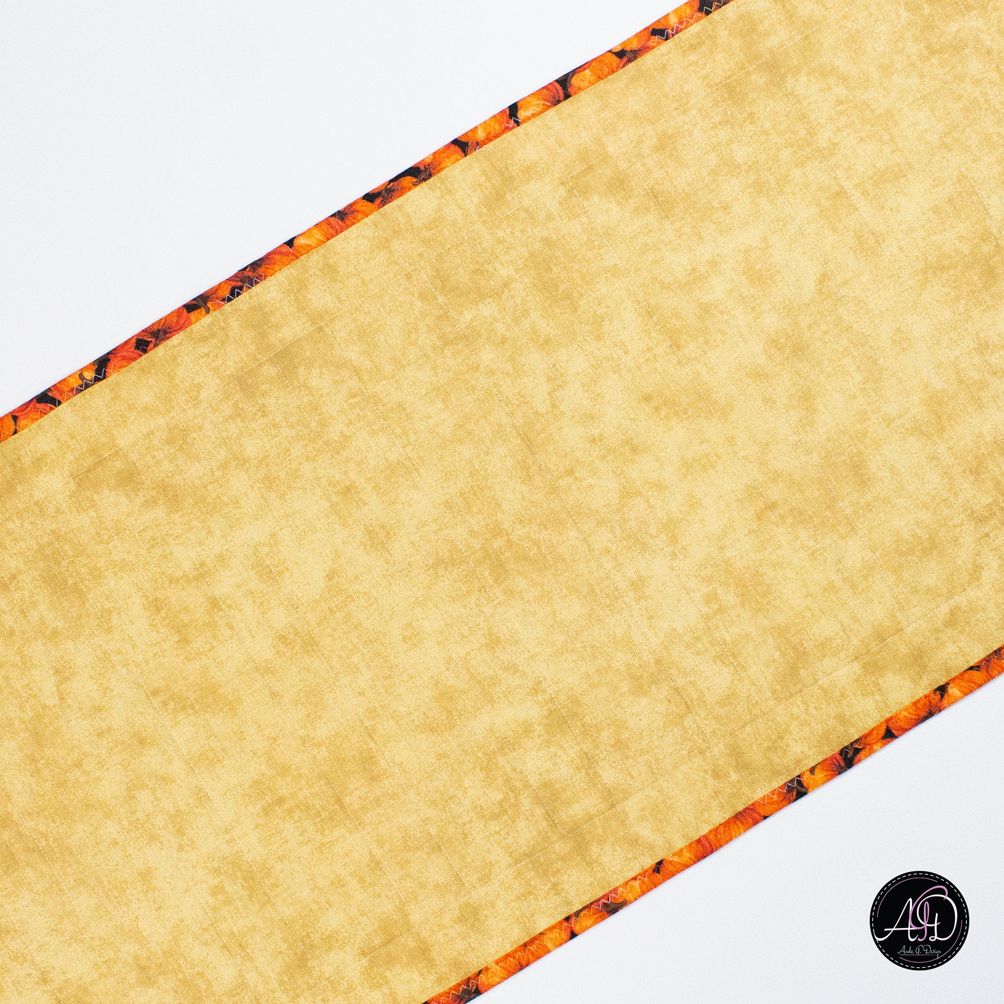 Fall Leaves Autumn Quilted Table Runner | Applique Table Runner