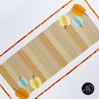 Pumpkin Patch Autumn Quilted Table Runner | Applique Table Runner