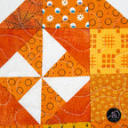Pumpkin Twirls Quilted Autumn Table Runner | Applique Table Runner