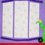 Harvest House Autumn Quilted Wall Hanging | Applique Wall Hanging