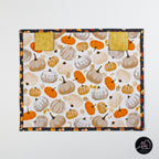Autumn Cafe House Quilted Wall Hanging | Applique Wall Hanging
