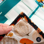 Autumn Cafe House Quilted Wall Hanging | Applique Wall Hanging