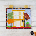 Applecorn House Autumn Quilted Wall Hanging | Applique Wall Hanging