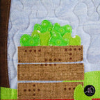 Applecorn House Autumn Quilted Wall Hanging | Applique Wall Hanging