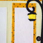 Applecorn House Autumn Quilted Wall Hanging | Applique Wall Hanging