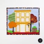 Applecorn House Autumn Quilted Wall Hanging | Applique Wall Hanging