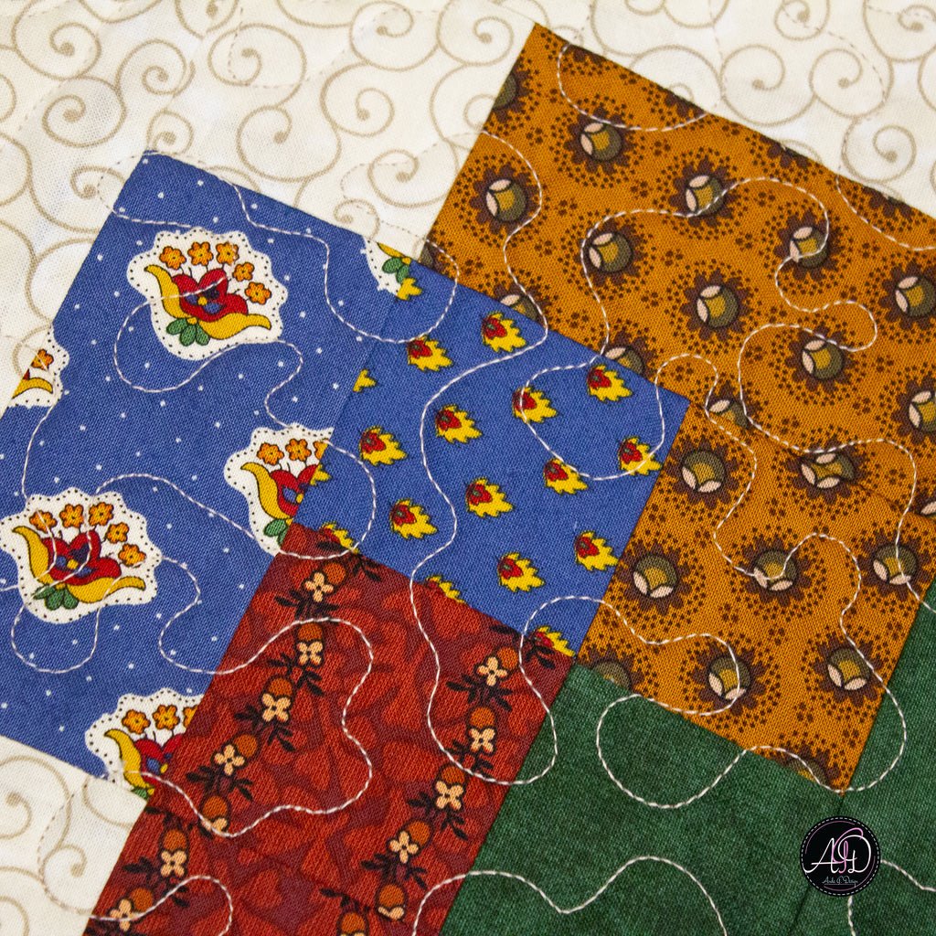 Card Trick Quilted Table Runner
