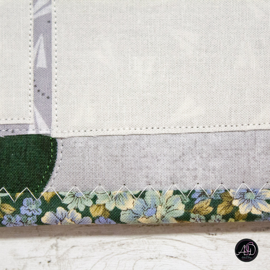 Briar Lake Cabin Quilted Wall Hanging | Applique Wall Hanging