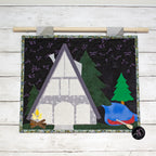 Briar Lake Cabin Quilted Wall Hanging | Applique Wall Hanging