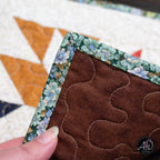 Hunter's Star Quilted Table Runner