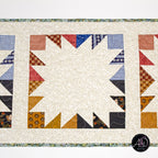 Bear Paw Quilted Table Runner