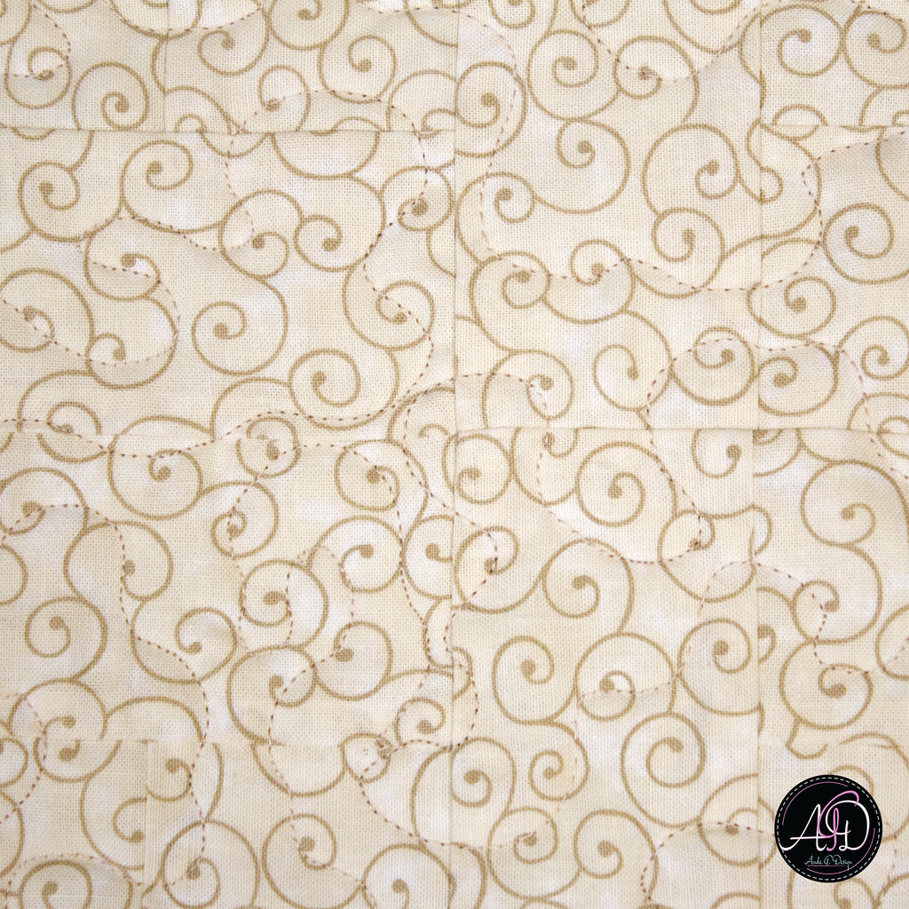 Bear Paw Quilted Table Runner
