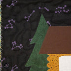 Cedar Ridge Cabin Quilted Wall Hanging | Applique Wall Hanging