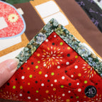 Cedar Ridge Cabin Quilted Wall Hanging | Applique Wall Hanging