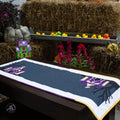 Circus Tent Haunted Carnival Quilted Applique Table Runner | Halloween Home Decor