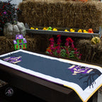 Circus Tent Haunted Carnival Quilted Applique Table Runner | Halloween Home Decor