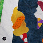 Ice Cream Haunted Carnival Quilted Applique Table Runner | Halloween Home Decor
