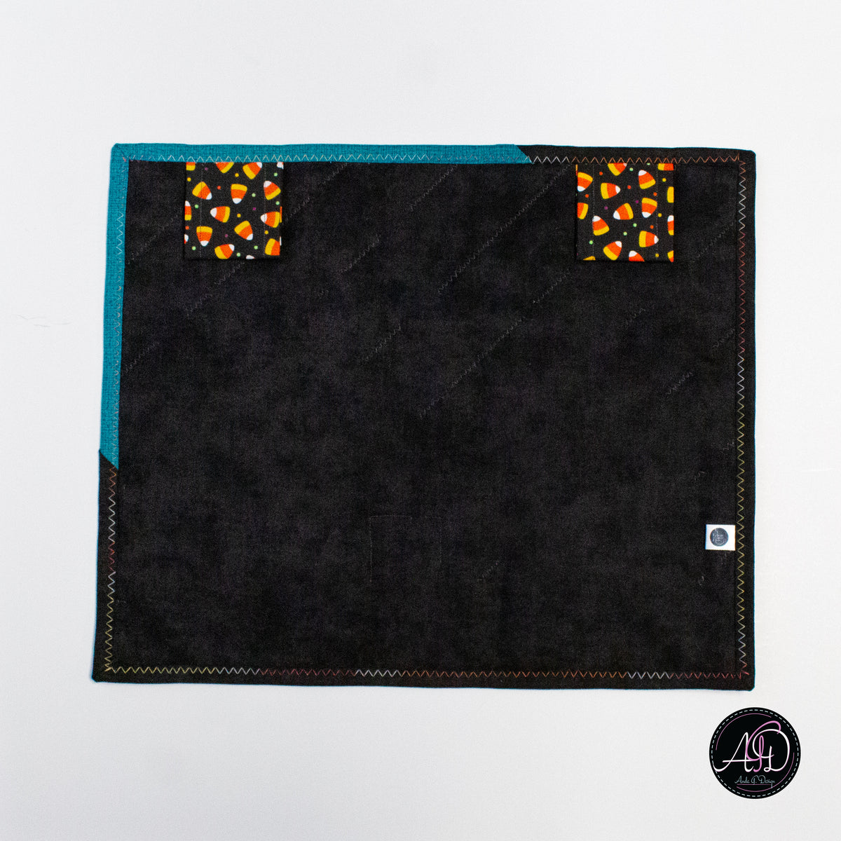 Haunted Carnival Games Quilted Applique Wall Hanging | Halloween Home Decor