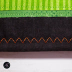Haunted Carnival Games Quilted Applique Wall Hanging | Halloween Home Decor