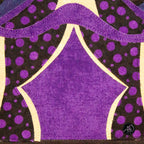 Swinging Ship Haunted Carnival Quilted Applique Wall Hanging | Halloween Home Decor