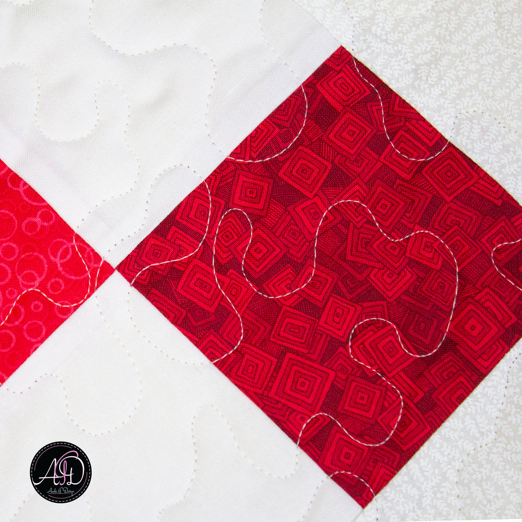 School of Fish Quilted Table Runner