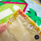 Surfboard Beach Hut Quilted Wall Hanging | Applique Wall Hanging