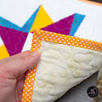 Beach Whirls Quilted Table Runner