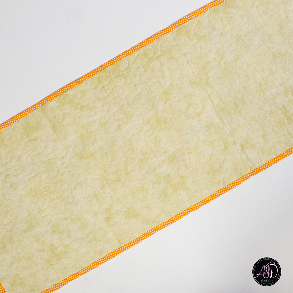 Beach Whirls Quilted Table Runner