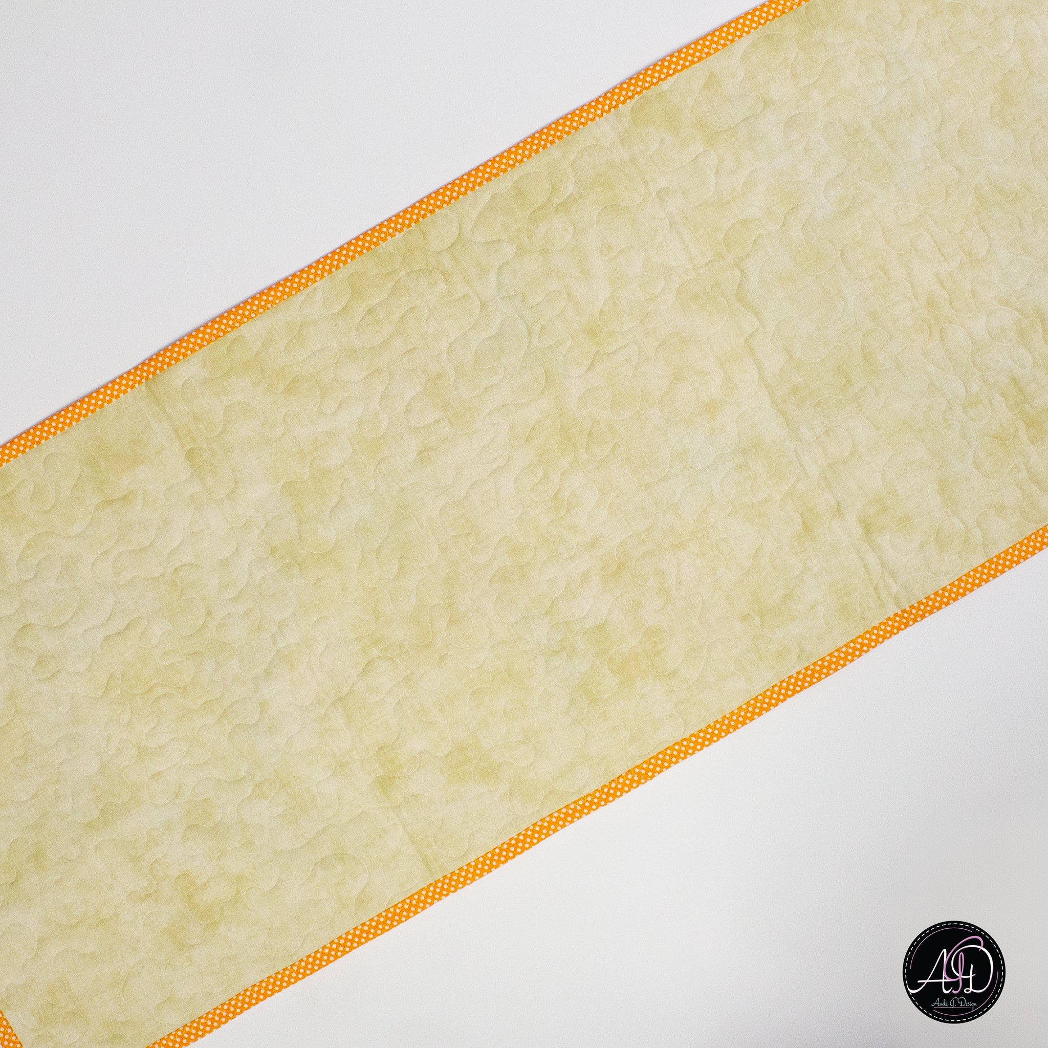 Beach Whirls Quilted Table Runner