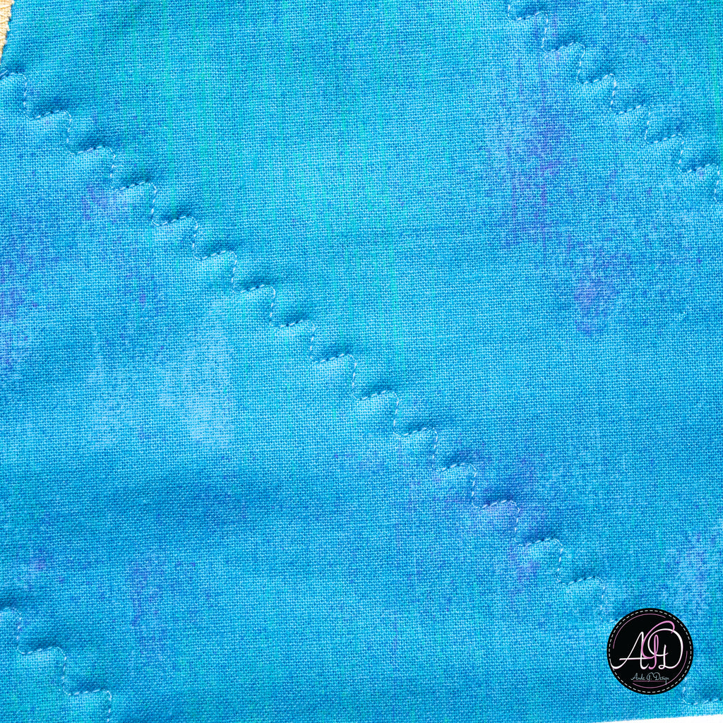 Quilted Applique Beach Bag Summer Table Runner