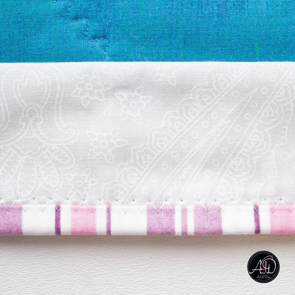 Quilted Applique Beach Day Summer Table Runner