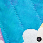 Quilted Applique Beach Day Summer Table Runner