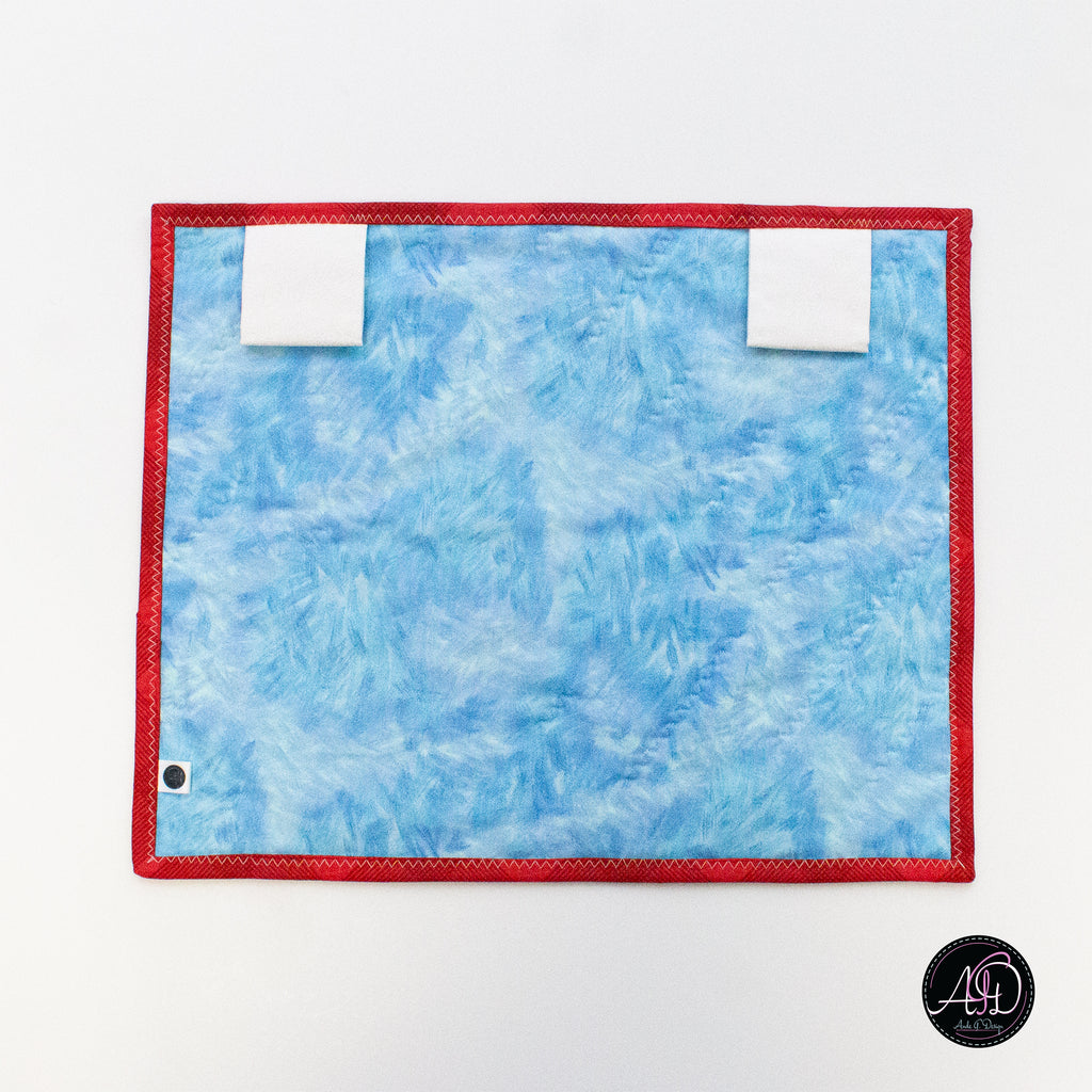 Quilted Applique Beach Cherry House Wall Hanging