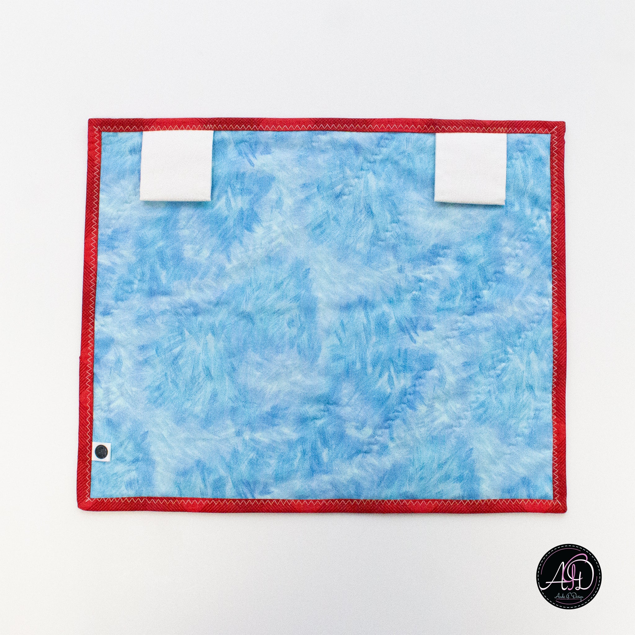 Quilted Applique Beach Cherry House Wall Hanging