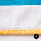 Quilted Applique Beach Dolphin Summer Table Runner