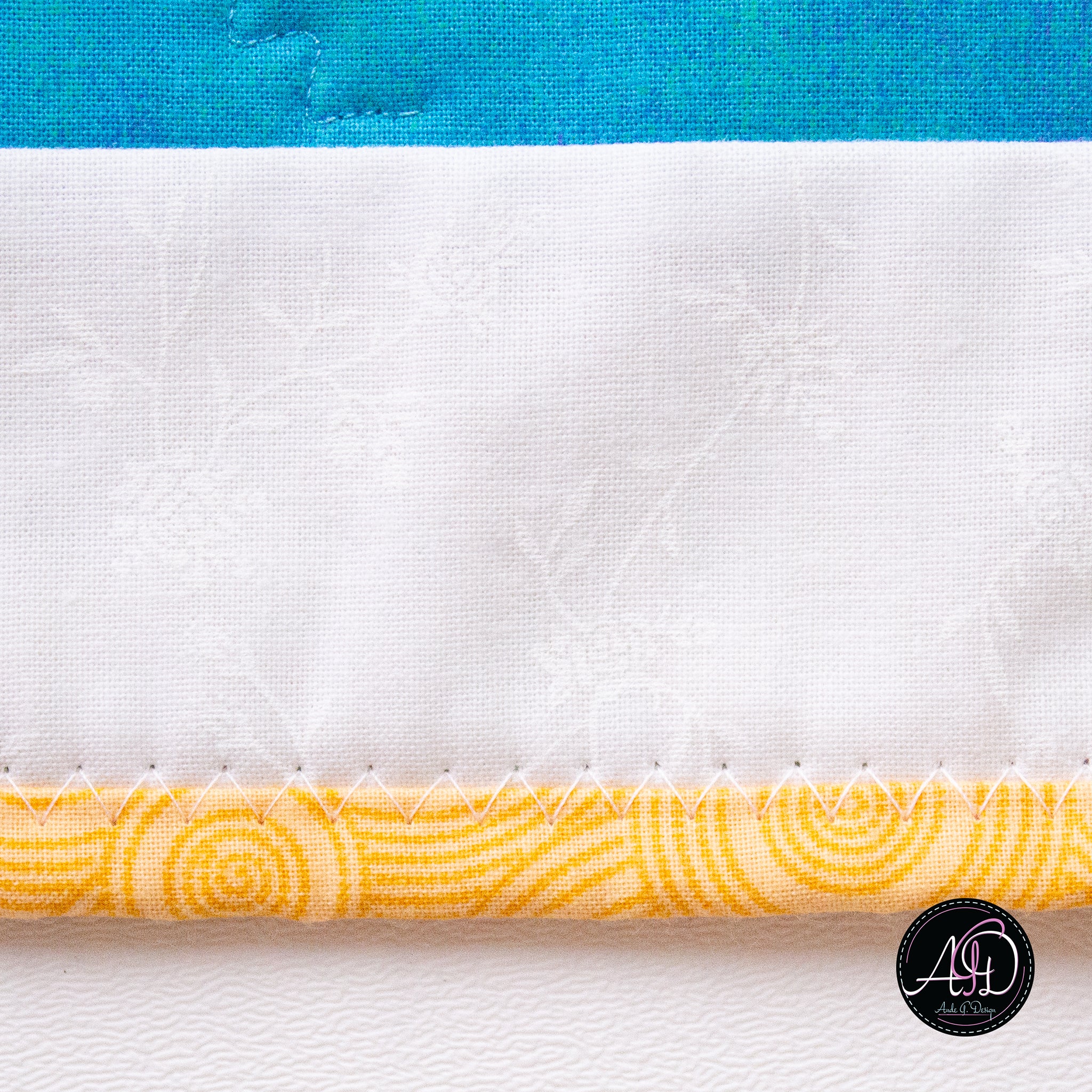 Quilted Applique Beach Dolphin Summer Table Runner