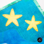 Quilted Applique Beach Flip Flop Summer Table Runner