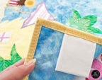 Quilted Applique Beach Pineapple House Wall Hanging