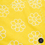 Spring Quilted Table Runner Blue Pinwheel