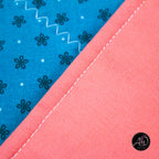 Spring Quilted Table Runner Pink Pinwheel