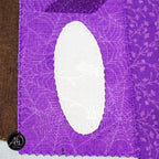 Purple Waybel Witch's House Halloween Quilted Wall Hanging | Applique Wall Hanging