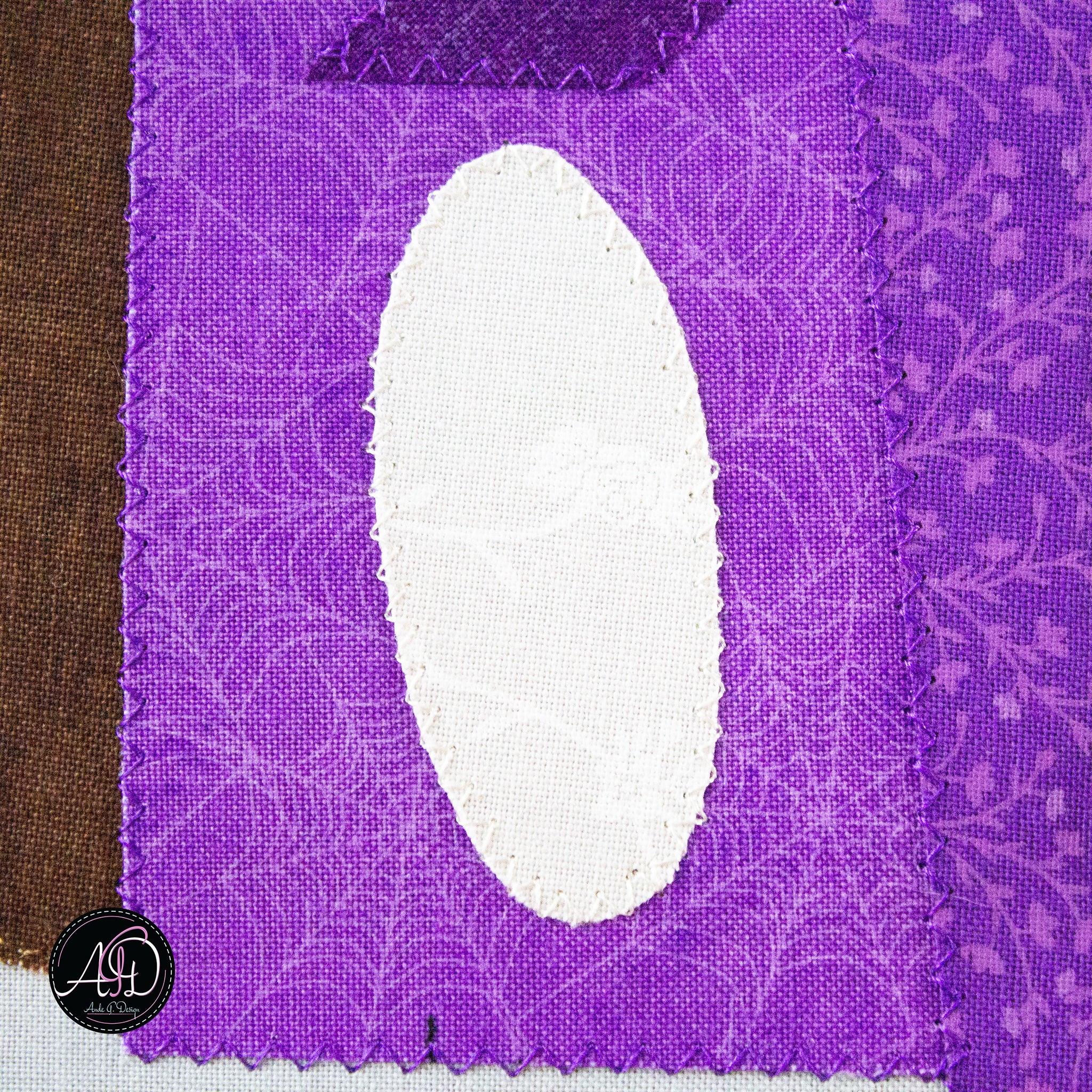 Purple Waybel Witch's House Halloween Quilted Wall Hanging | Applique Wall Hanging