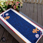 Christmas Candy Applique Quilted Table Runner | Christmas Table Decor