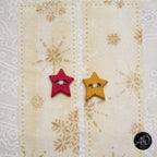 Church & Carolers Christmas Applique Quilted Wall Hanging