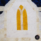 Church & Carolers Christmas Applique Quilted Wall Hanging