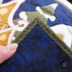 Gingerbread House Christmas Applique Quilted Wall Hanging